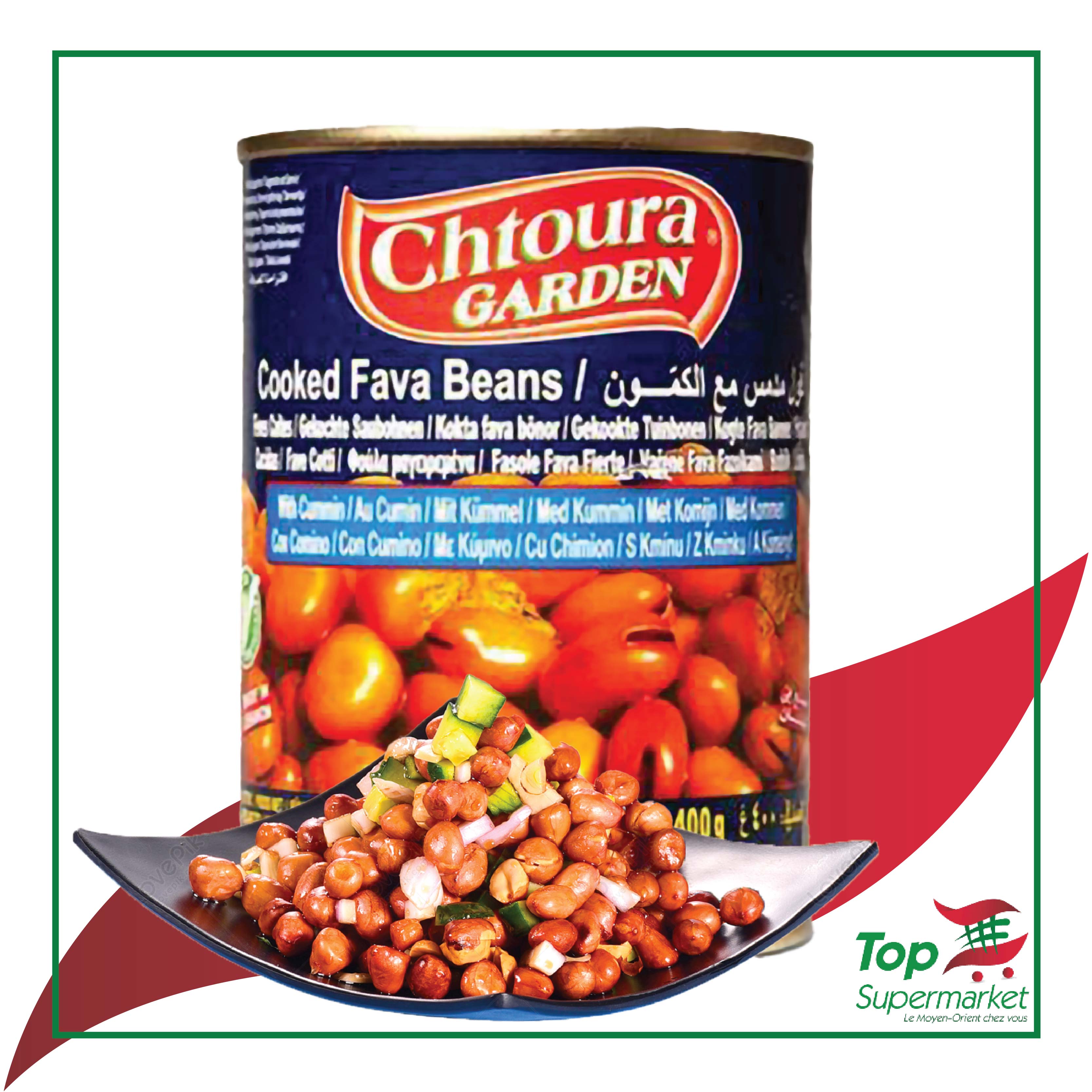 Chtoura Garden fèves & cumin 400gr